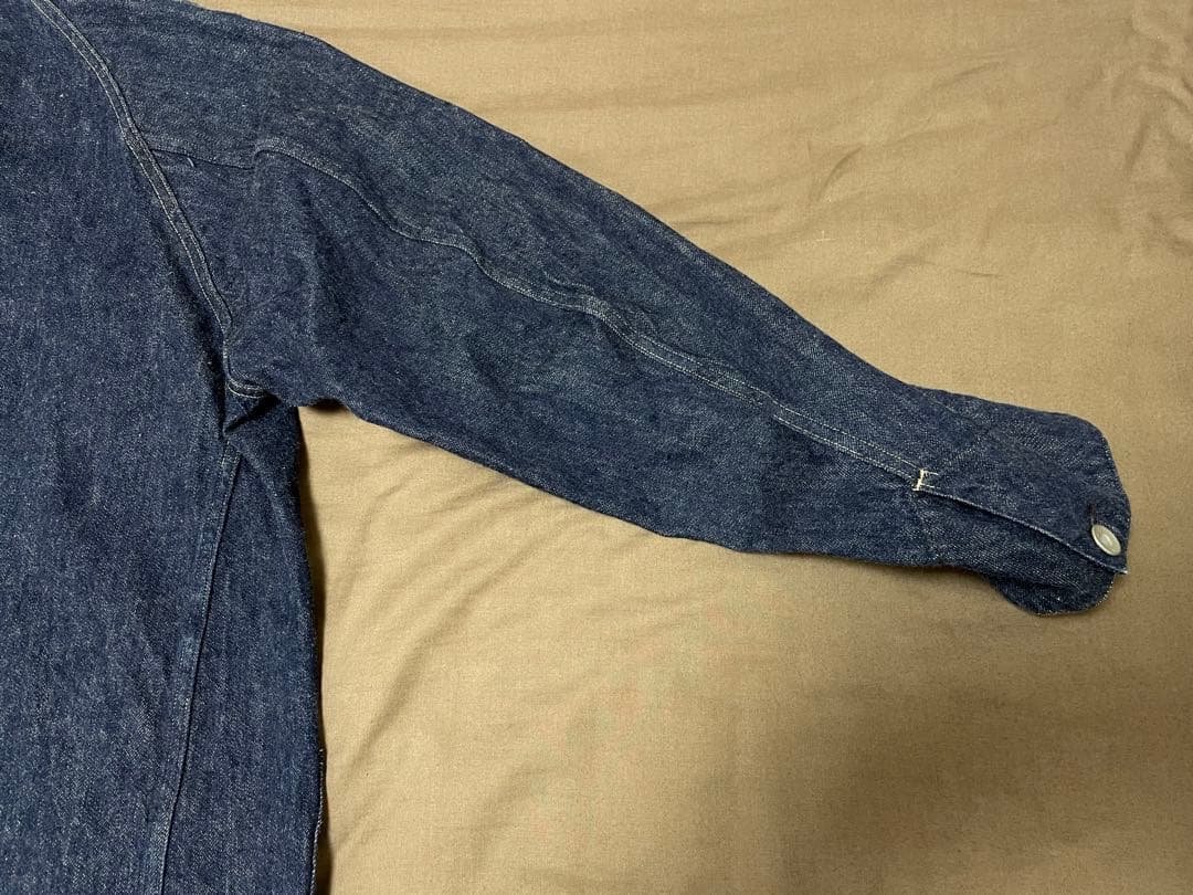 comoli デニム カバーオール size2 インディゴ 21AW