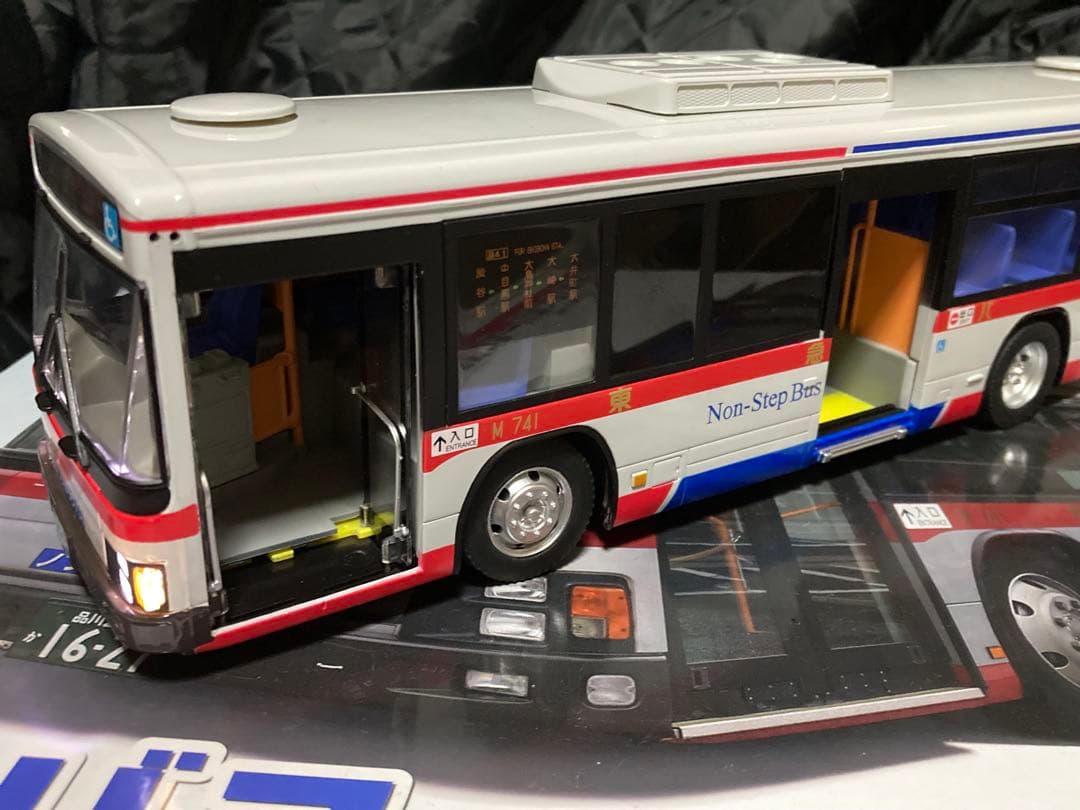 ジャンク　1/32 フルファンクション　R/Cバス　東急バス　ブルーリボン