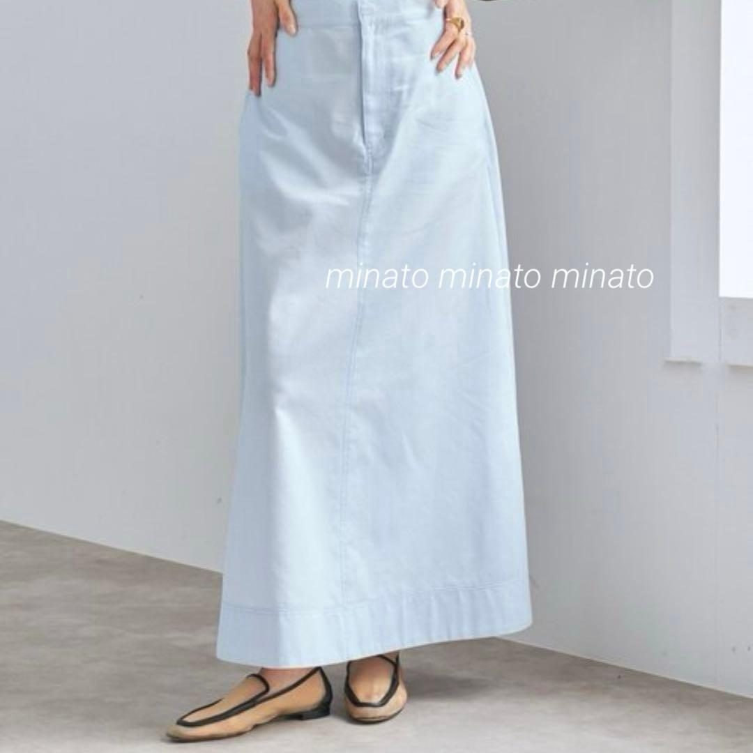 みな 今期 2025ss 新品 IENA イエナ Aラインデニムスカート