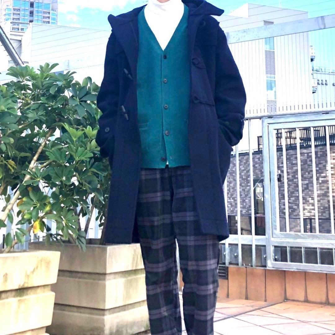 【UNIQLO】新品未使用❗ダッフルコート　NAVY　Mサイズ