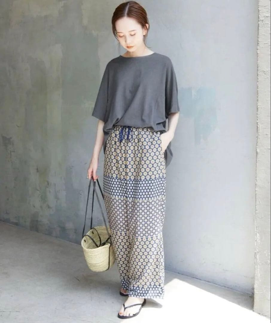 《新品・美品》SLOBE IENA 綿麻ワイドプルオーバー　２枚セット