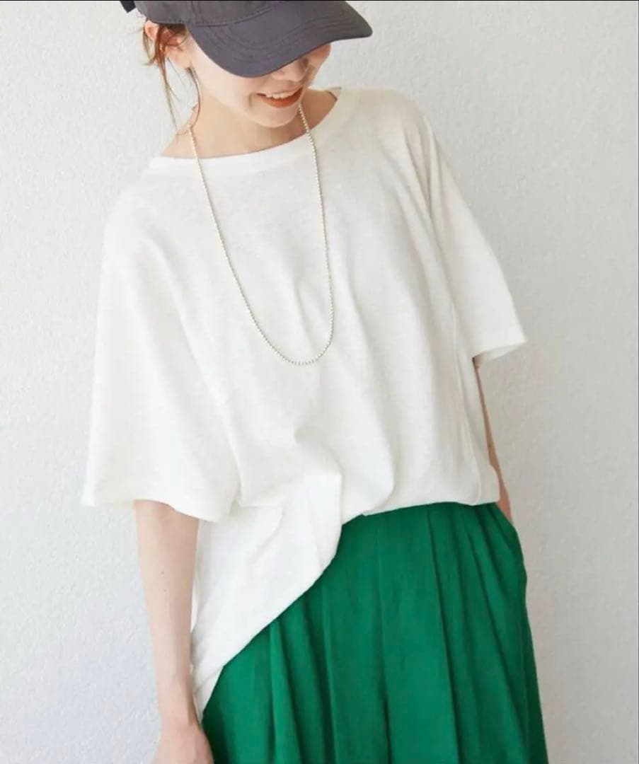 《新品・美品》SLOBE IENA 綿麻ワイドプルオーバー　２枚セット