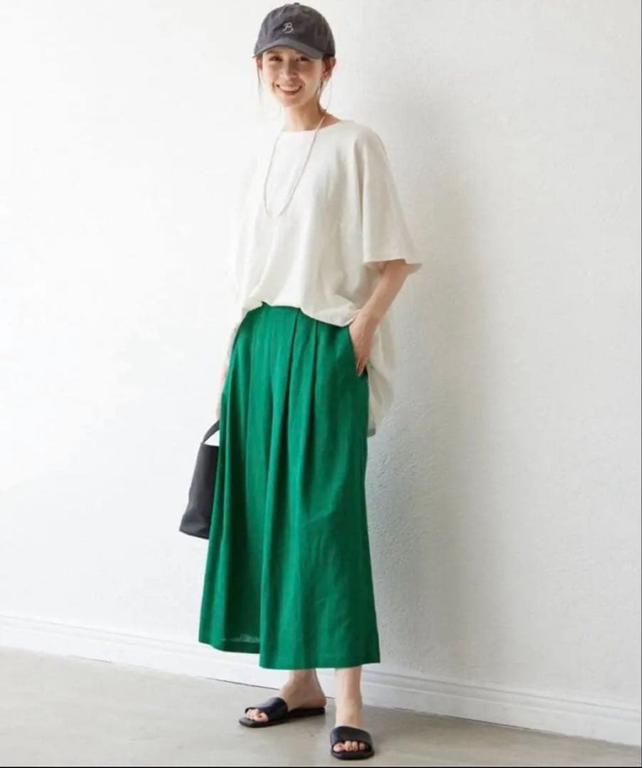 《新品・美品》SLOBE IENA 綿麻ワイドプルオーバー　２枚セット