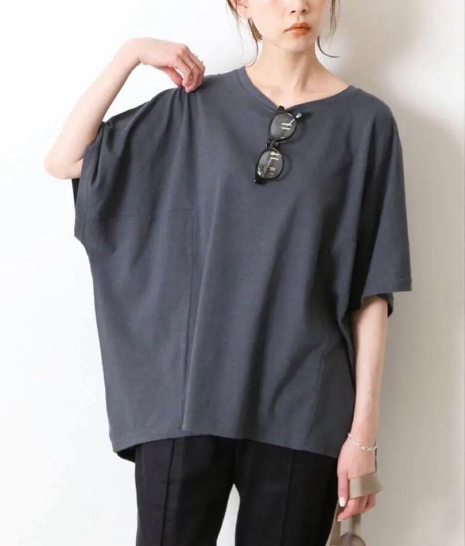 《新品・美品》SLOBE IENA 綿麻ワイドプルオーバー　２枚セット