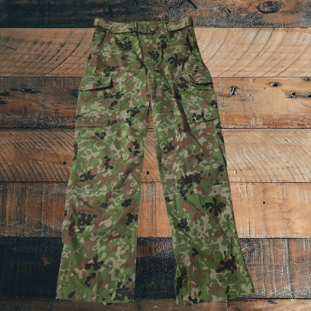 【未使用】陸上自衛隊 迷彩服 上下セット 2型迷彩 作業服 サバゲー 訓練服