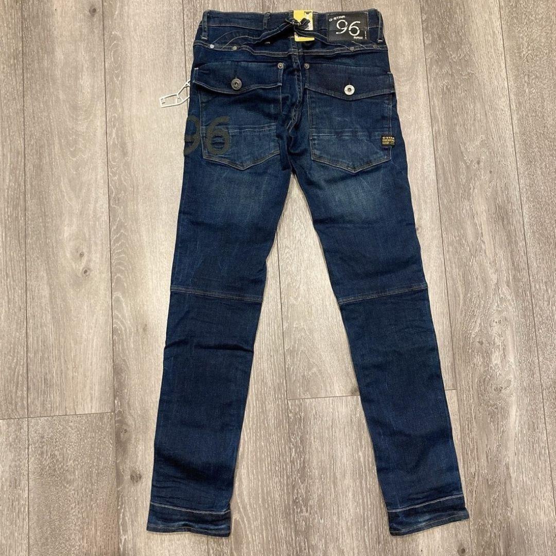 新品　G-Star RAW テーパード ジーンズ 5620 W24　96　刺繍