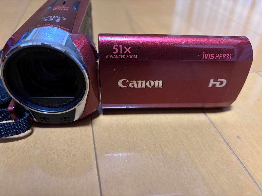 Canon IVIS HF R31 レッド 51倍ズーム　動作確認済み
