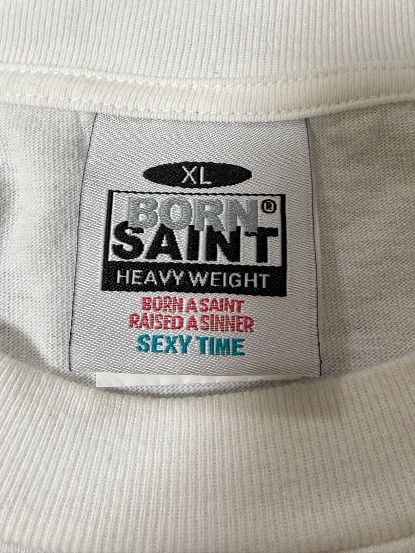セントマイケル×ボーンレイズド 長袖TシャツXL