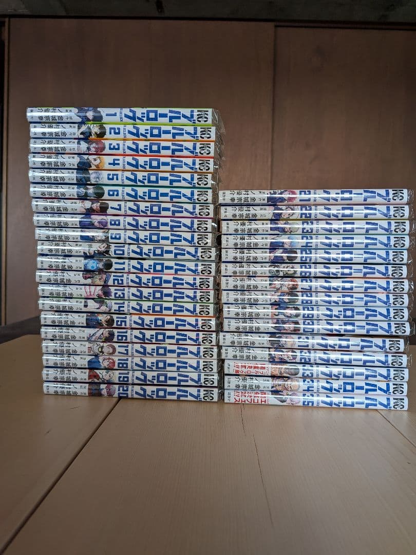 【美品】ブルーロック1−35全巻　全巻ビニールカバー付き