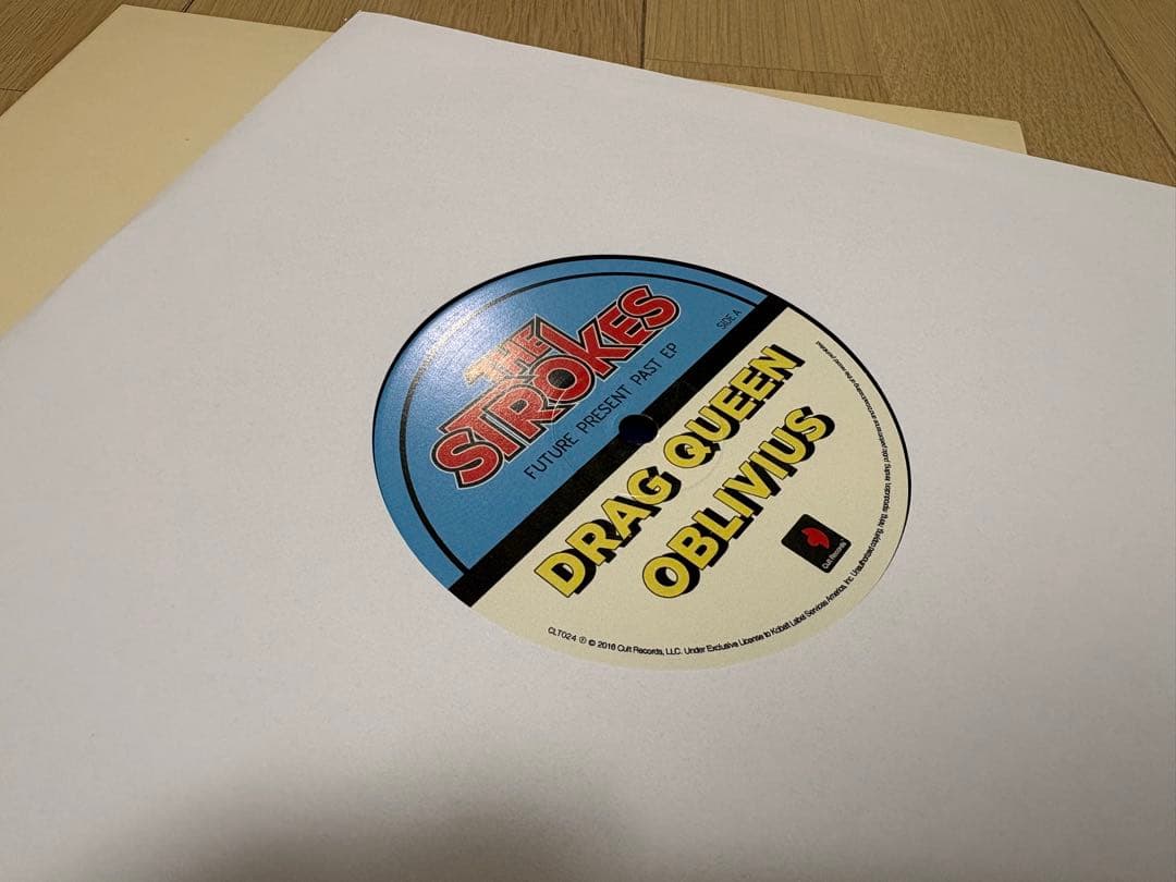 The Strokes Future Present Past 10\"レコード