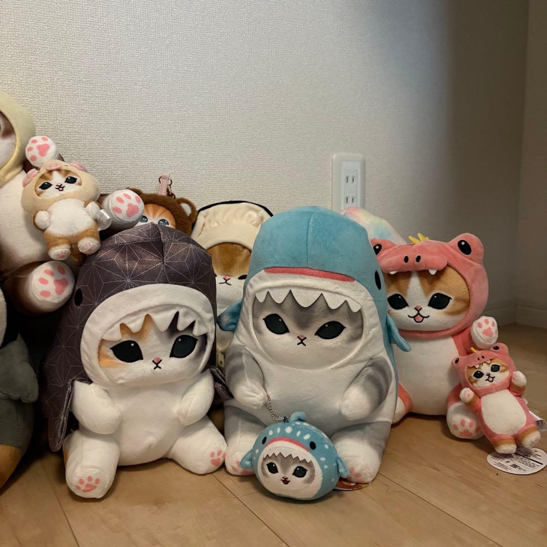 モフサンド BIGぬいぐるみ まとめ売り 忍者にゃん 他 美品　※バラ売り相談可