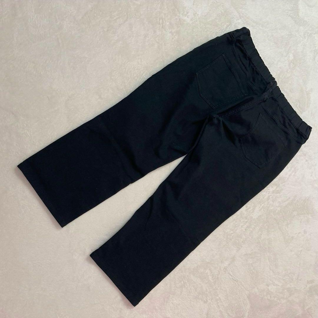 美品　50 洗える　希少　22年製　23区DENIM ブラックデニム　伸縮性