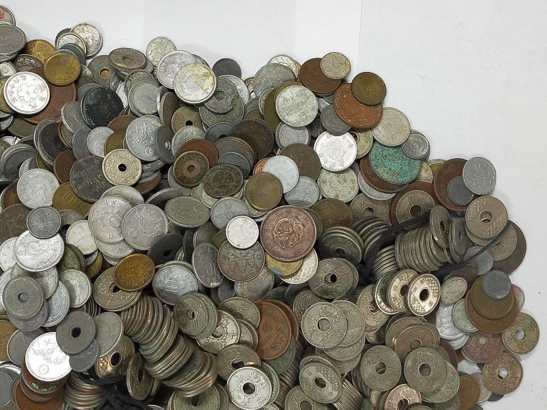 【お値下げ不可!】古銭　近代貨幣まとめて　10.78kg
