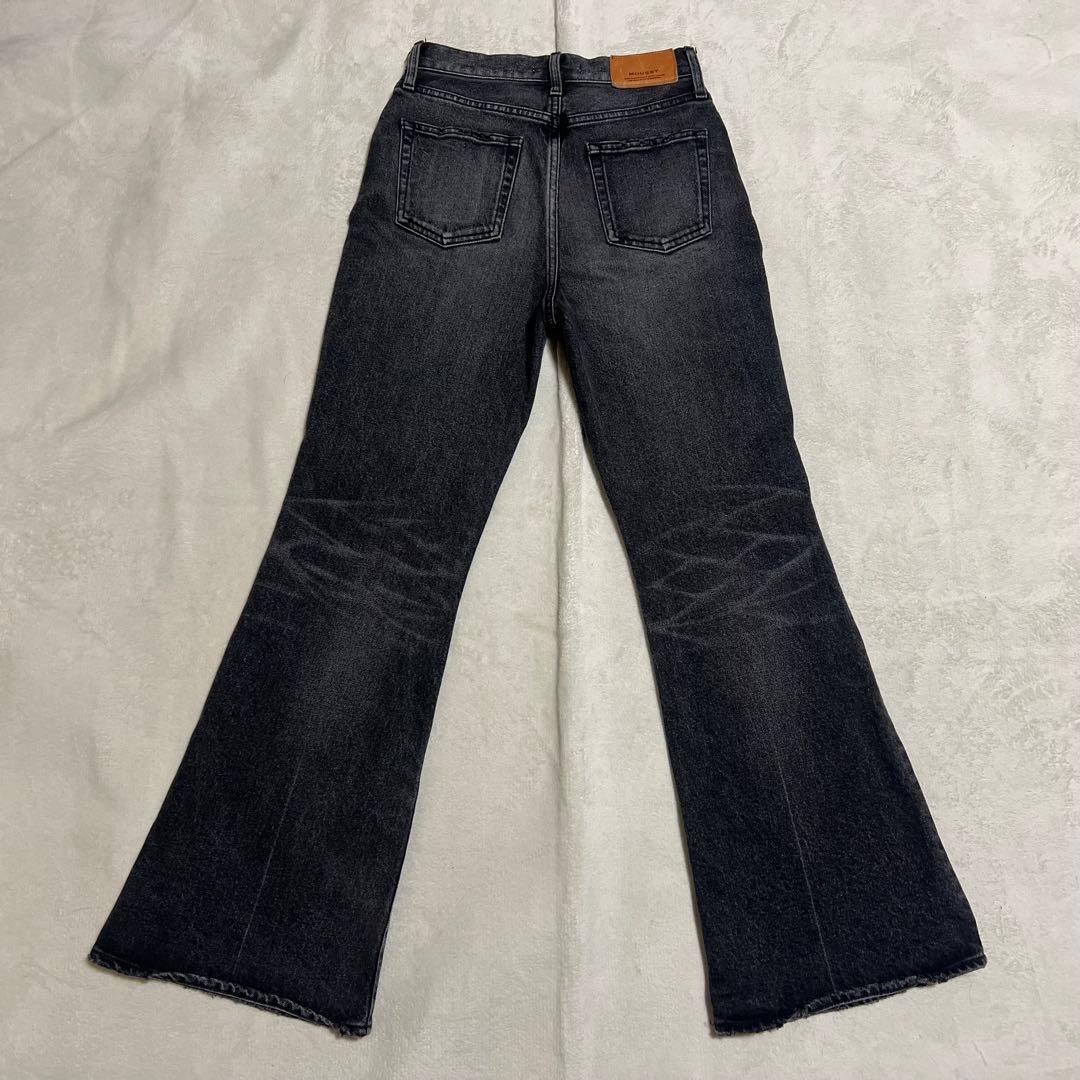 【美品】MOUSSY マウジー MVS BLACK FLARE 26