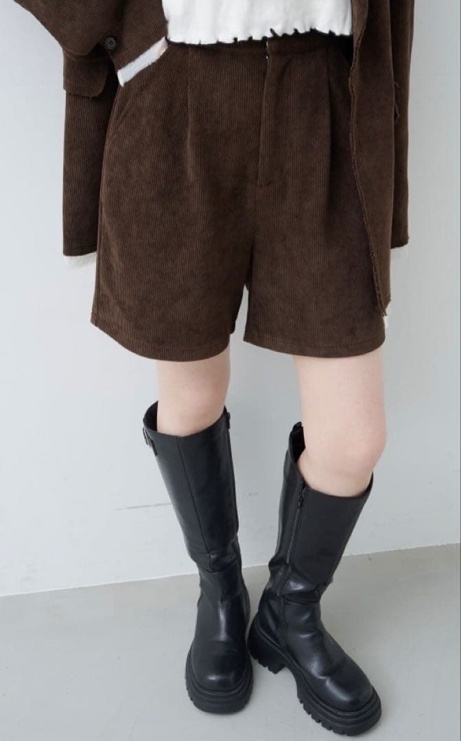 Kastane コーデュロイセットアップ