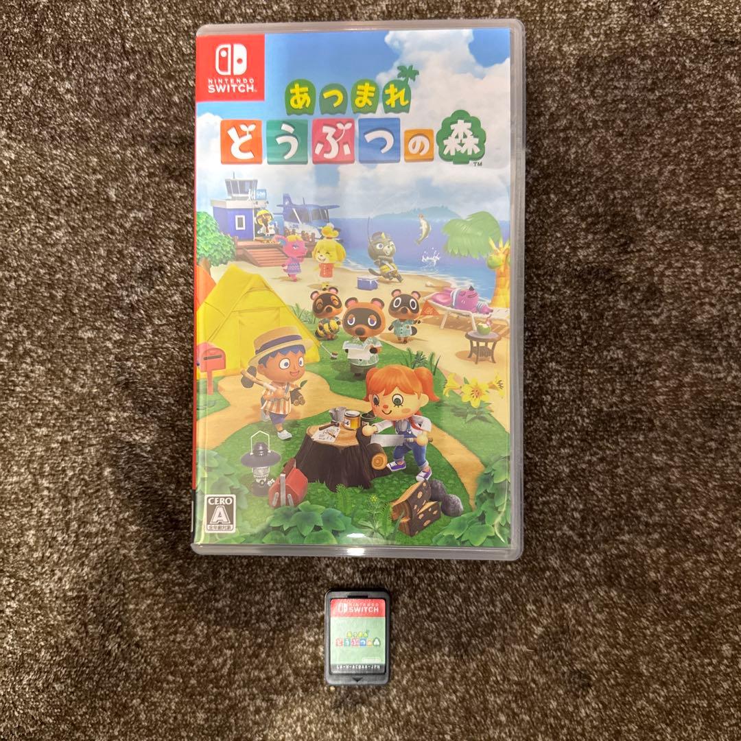 NintendoSwitch本体付属品セット　あつ森 スーパーマリオ3Dワールド