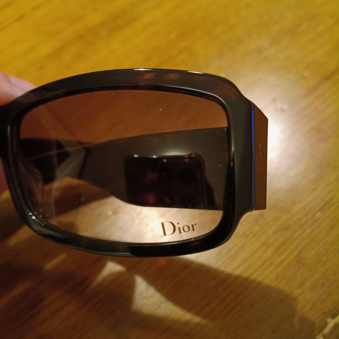 Dior ブラック サングラス スクエア