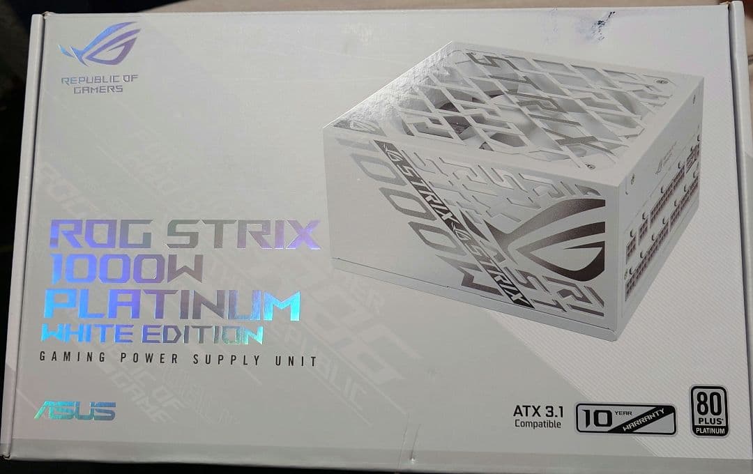 近日取り下げ最終価格 ROG Strix 1000W Platinum WH