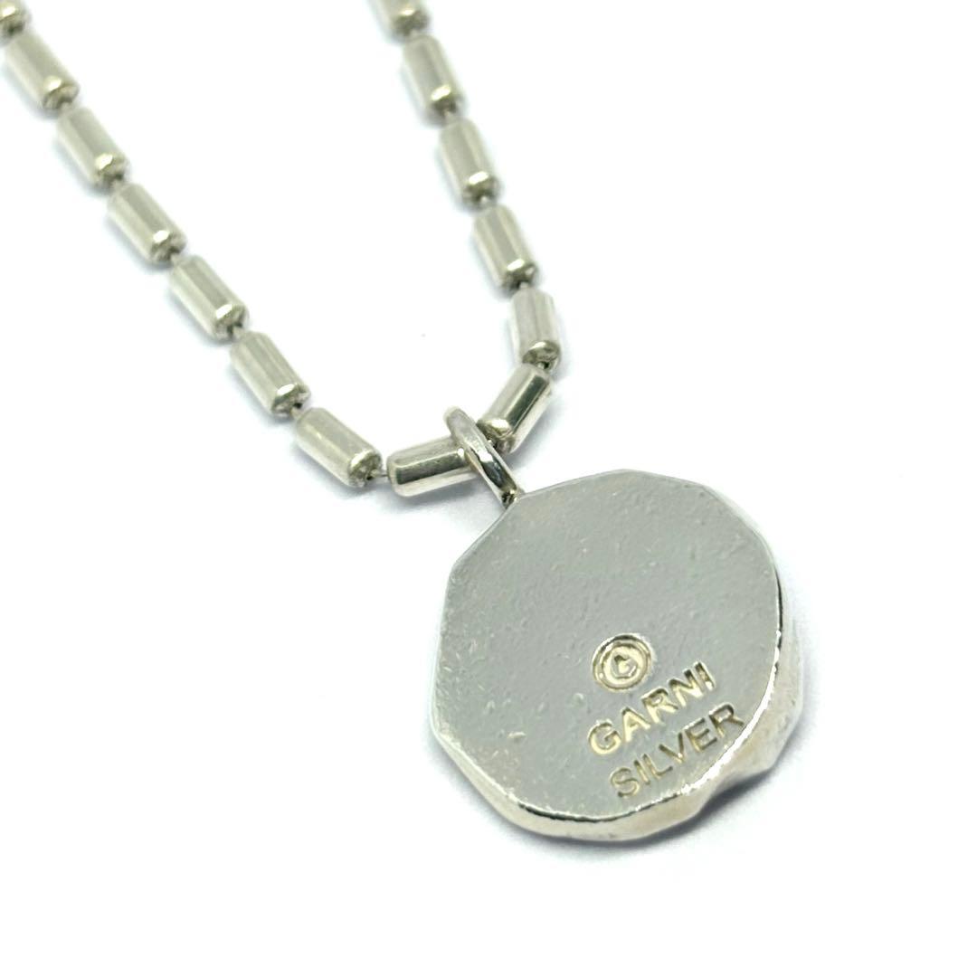 【GARNI】聖母 マリア ペンダント プレート ネックレス SILVER