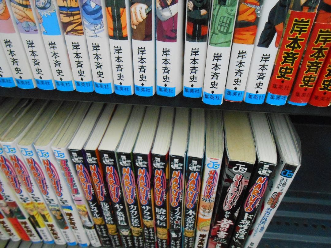 ☆NARUTO 全1-72巻　+ 関連本/R0722