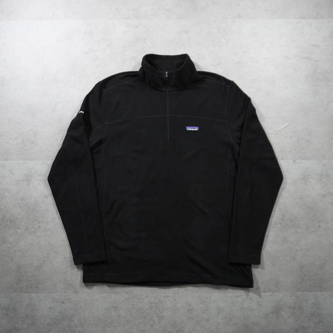 PATAGONIA Micro D フリースプルオーバー ブラック XL 古着