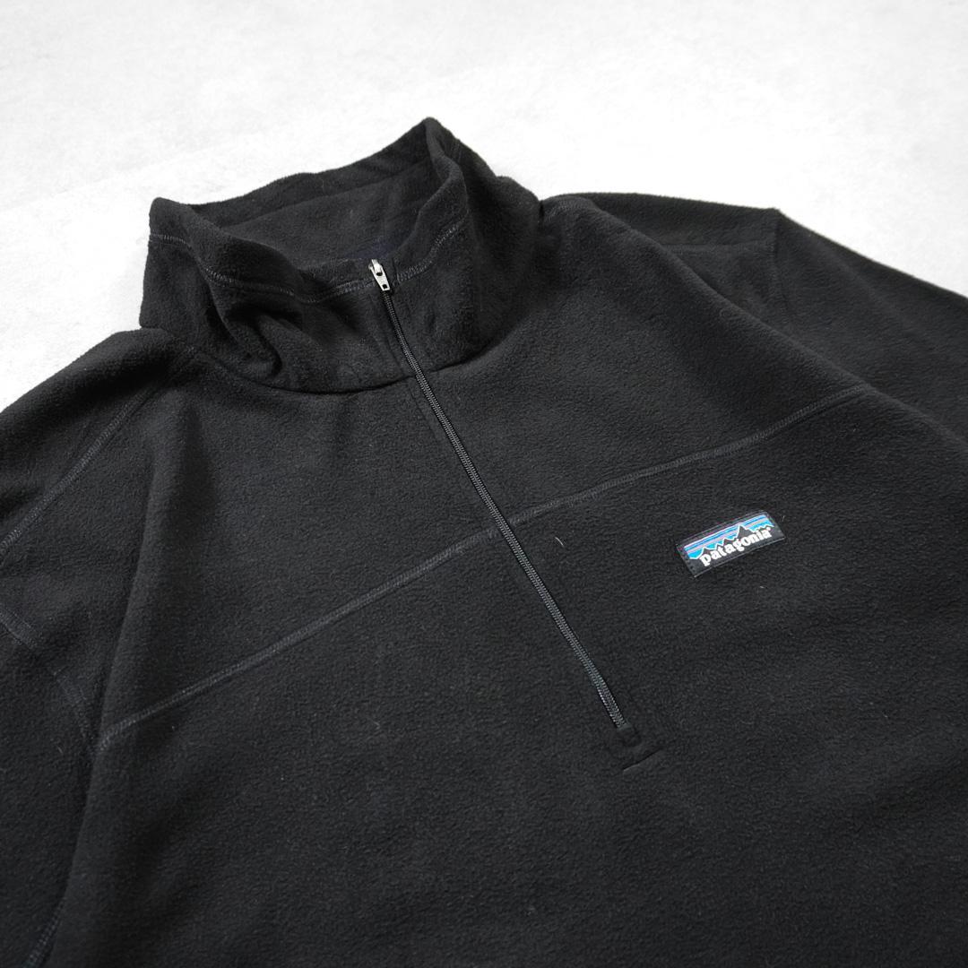 PATAGONIA Micro D フリースプルオーバー ブラック XL 古着