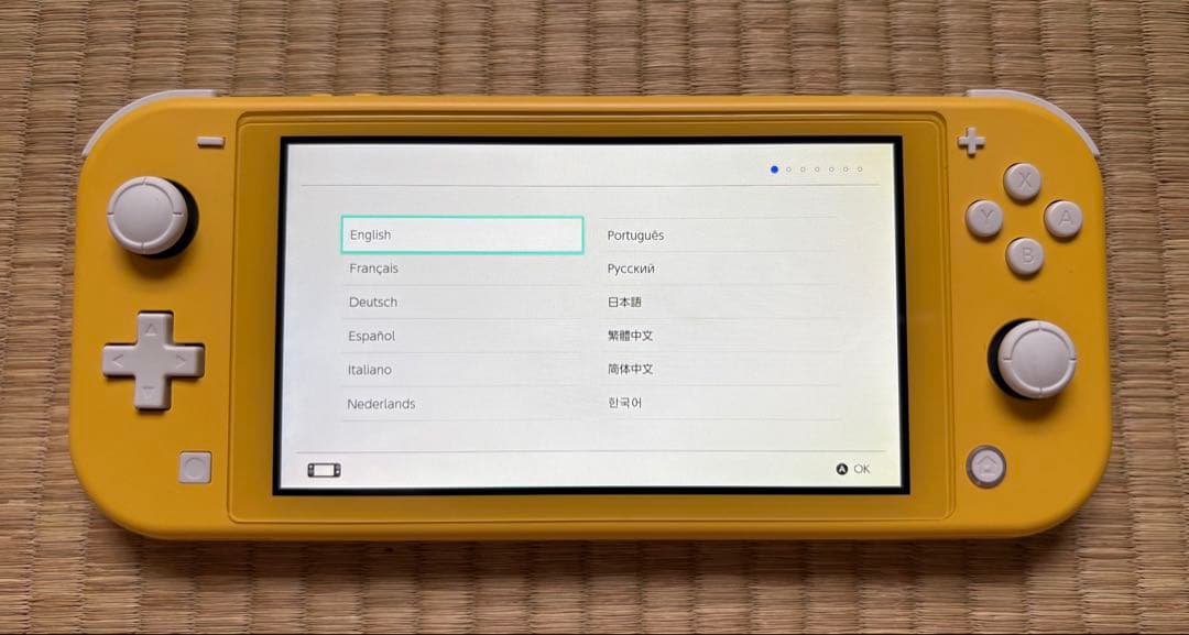(ジャンク)Nintendo Switch Lite イエロー 本体のみ