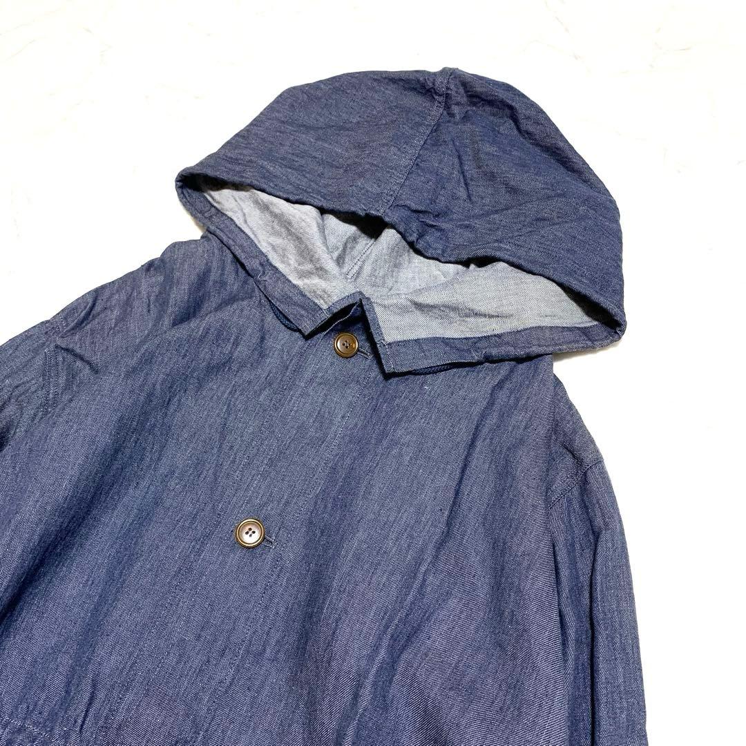 Vivienne Westwood MAN デニムモッズコート リネン70％