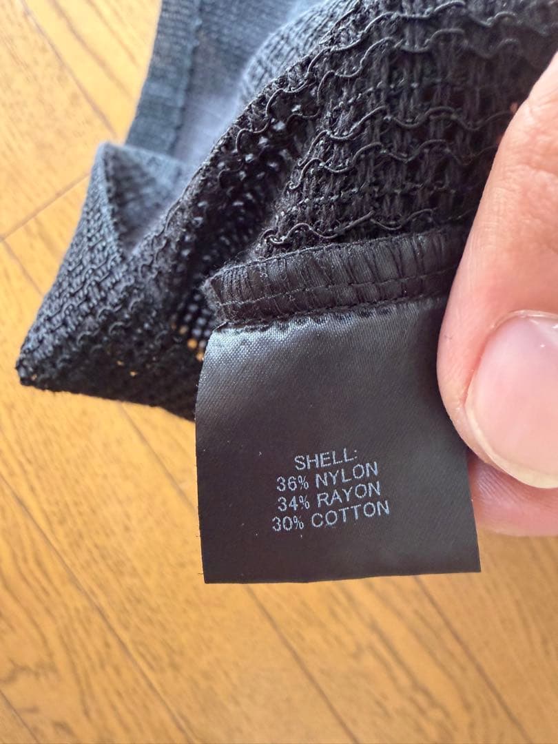 ours ローズさん 着用second layer メッシュタンクトップ