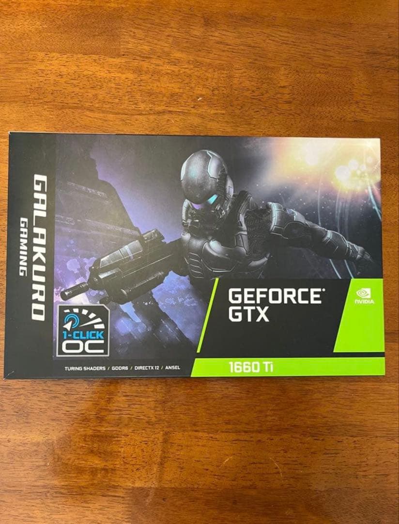 グラフィックボード・グラボ・ビデオカード GALAKURO GeForce GTX 1660 Ti