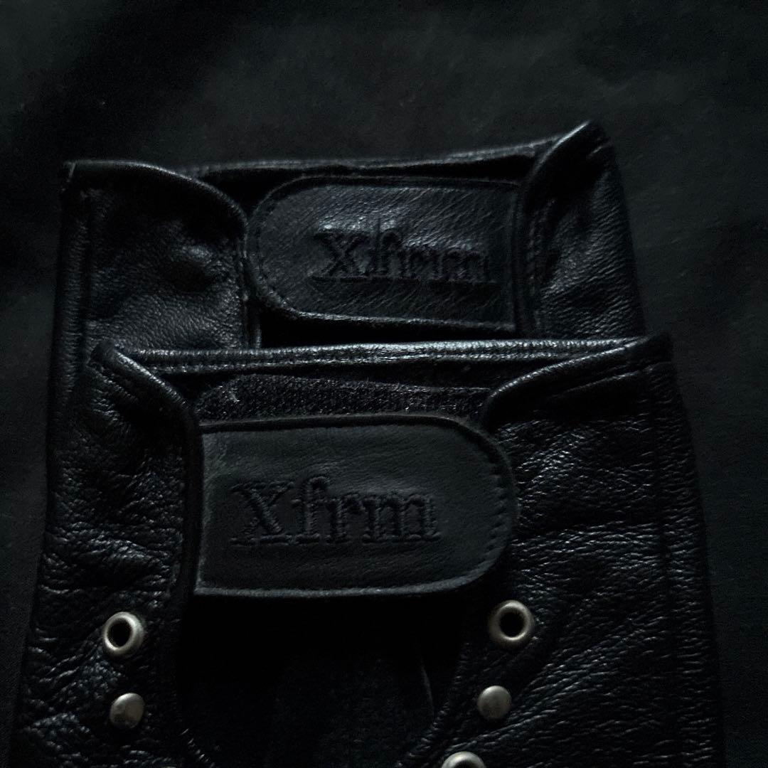 00s archive xfrm スタッフ レザー グローブ 希少