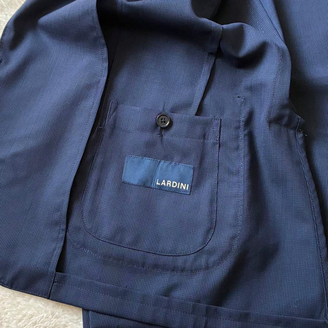 美品 ラルディーニ EASY WEAR 春夏 パッカブルジャケット 48 紺