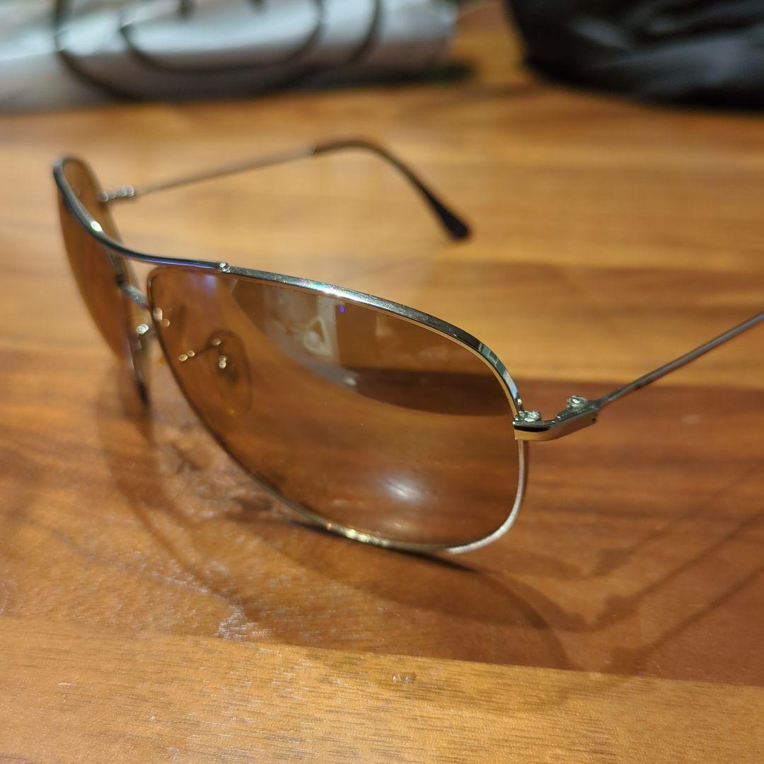 Ray-Ban　ティアドロップ サングラス ブラウンレンズ