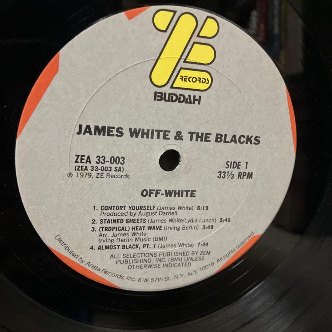 レコード　LP JAMES WHITE BLACKS OFF WHITE