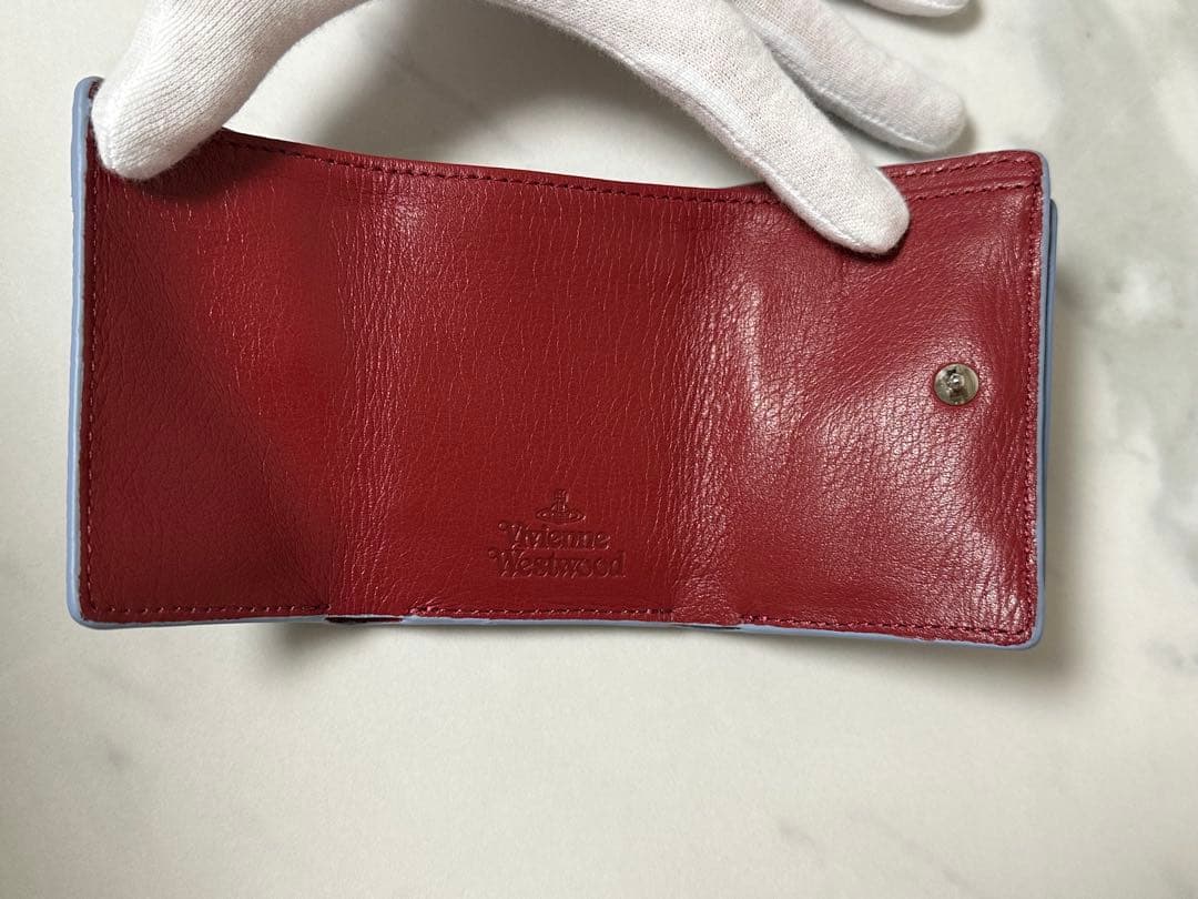 ヴィヴィアンウエストウッド Vivienne 財布 フラワーブロケード三つ折り