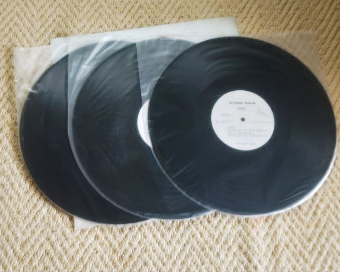 RAINBOW STONE COLD 3枚組レコード 1982