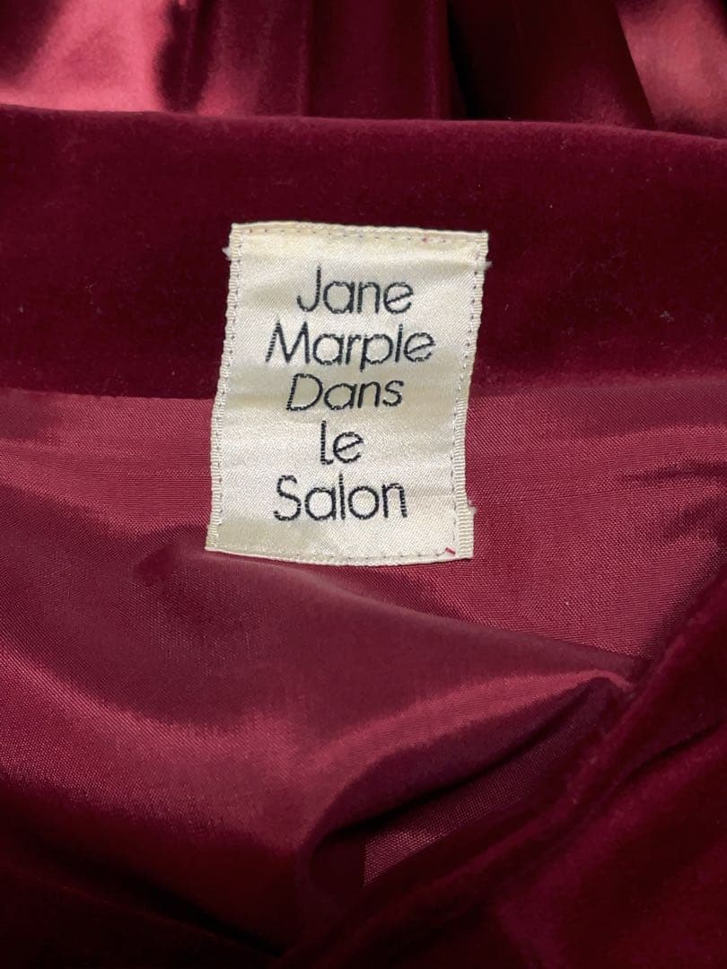 Jane Marple Dans Le Salon 別珍バッスルスカート M