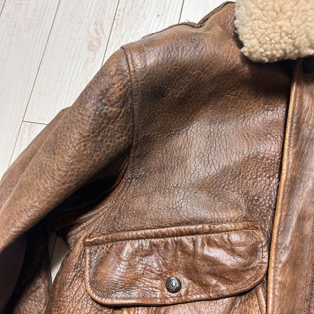 Schott ショット G-1 A- 2 レザー フライトジャケット 38 M