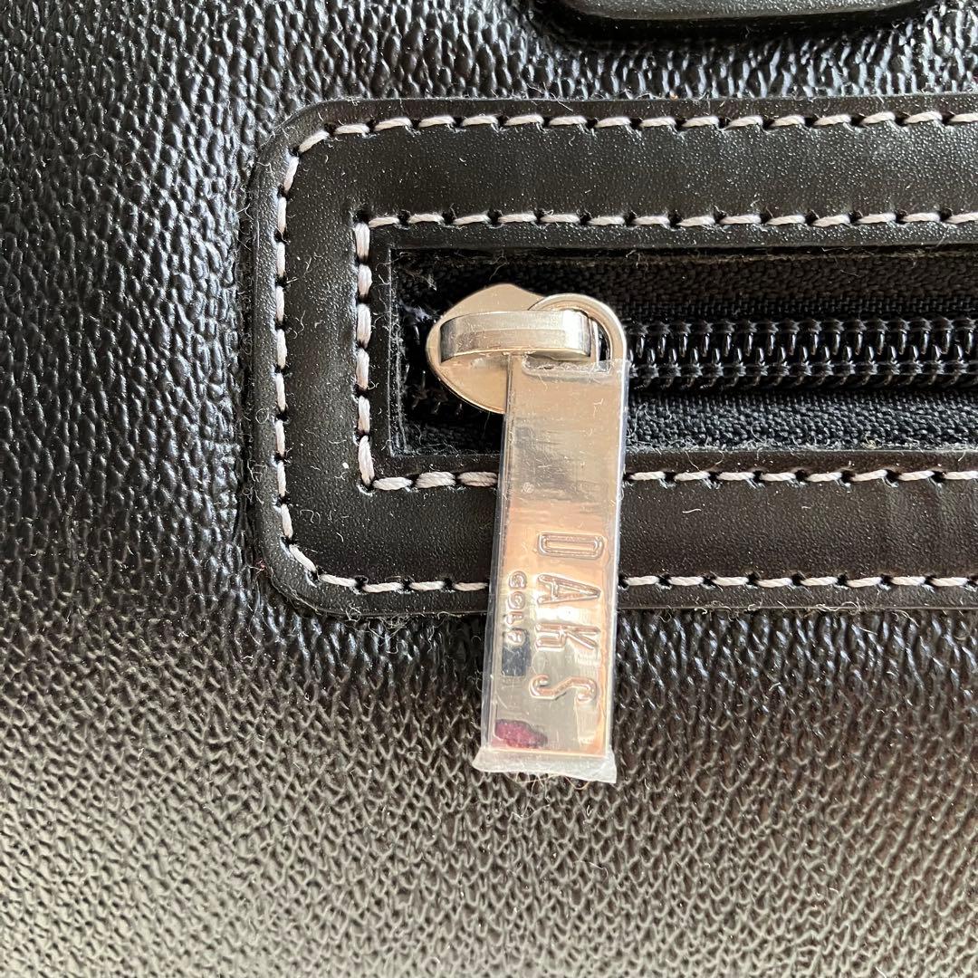 新品✨Daks ブラック キャディバッグ　ボストンバック　ショルダー紐付
