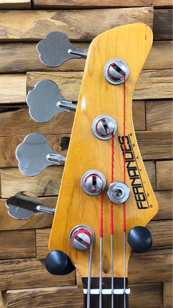 FERNANDES RJB-380 ジャズベース サンバースト ソフトケース付