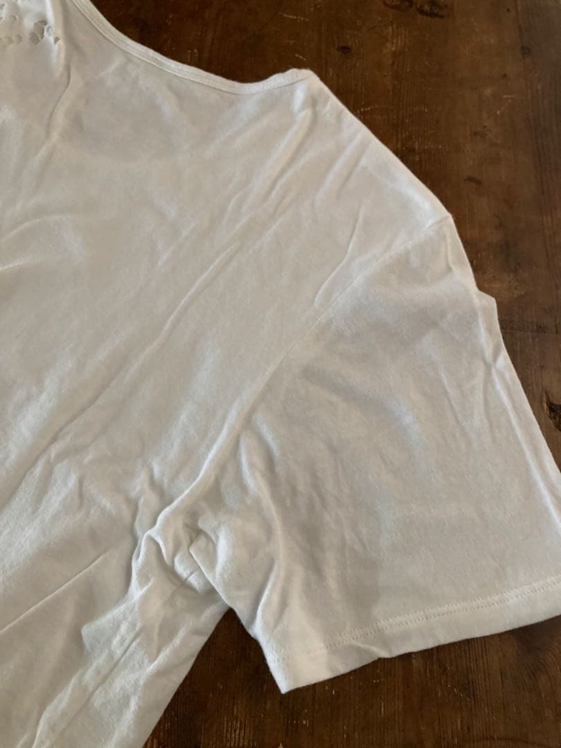 MIHARAYASUHIRO ダメージ オパール加工 パンク　Tシャツ　桜井着