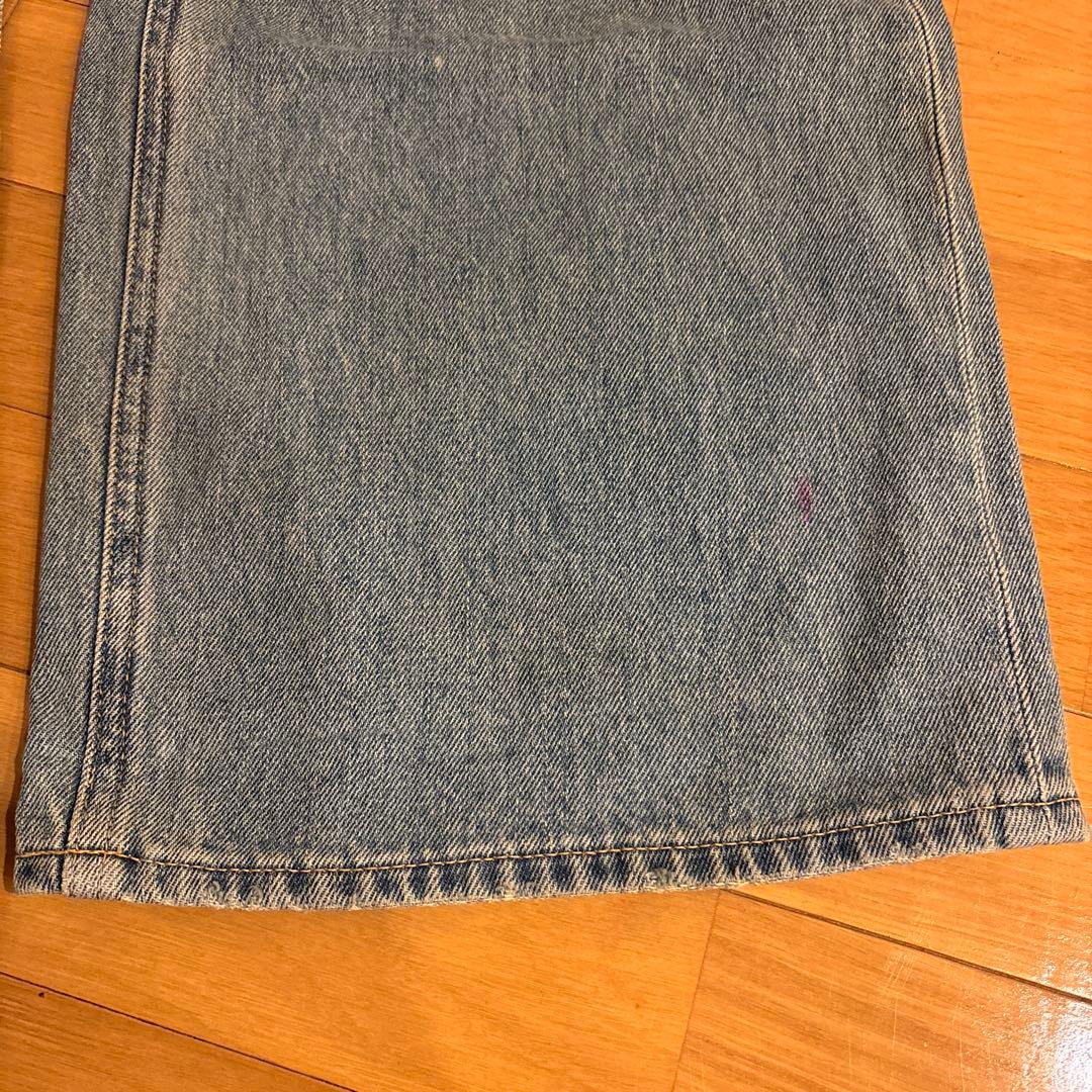 【moussy】CROSS WAIST WIDE STRAIGHT サイズ2