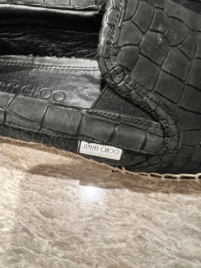 ジミーチュウ　美品 JIMMY CHOO エスパドリーユ　メンズ