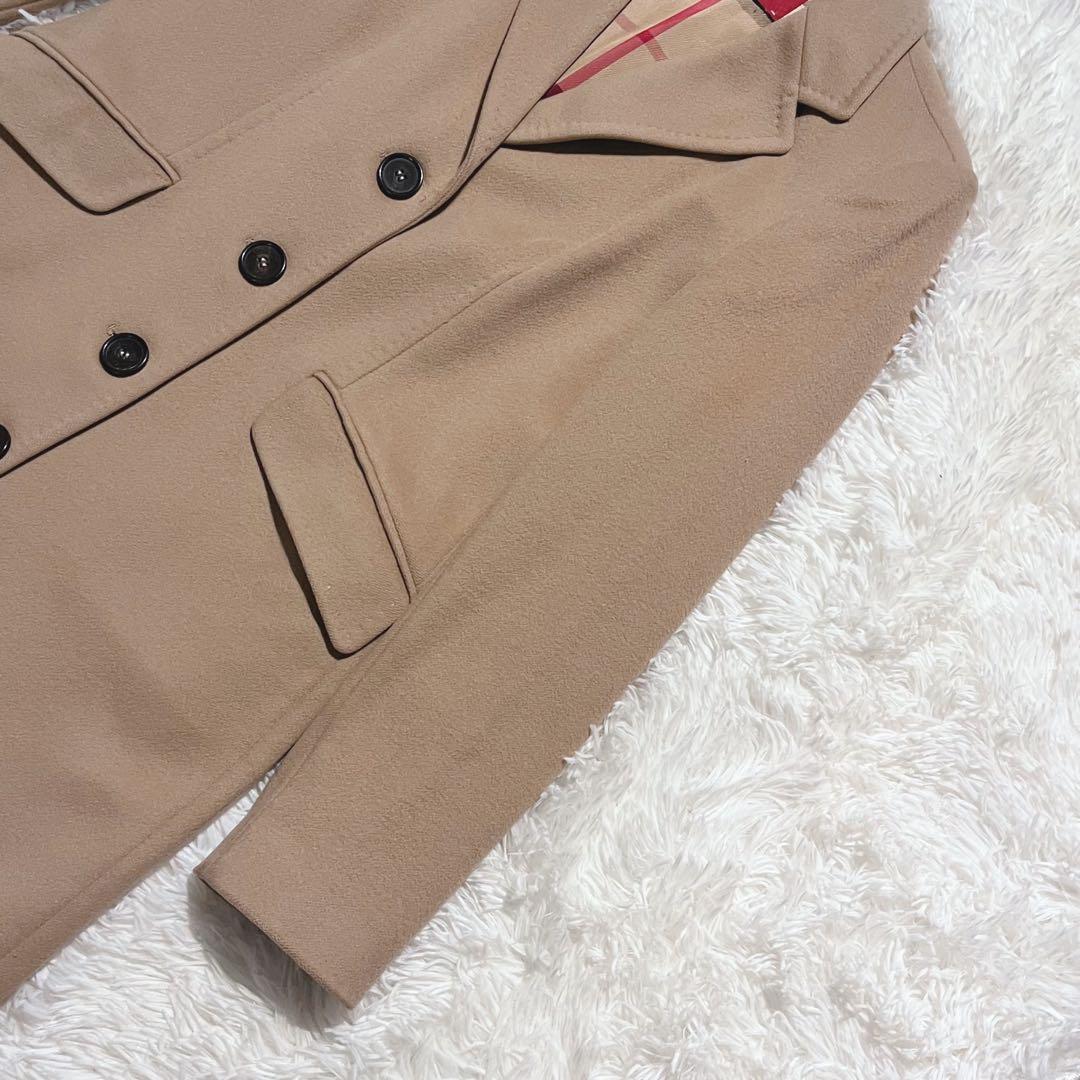【希少】BURBERRY ノバチェック メガチェック スペイン製 ウールコート