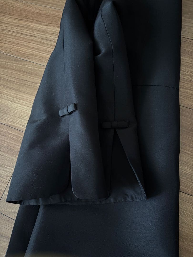 Foxey Boutique 黒 七分袖ワンピース