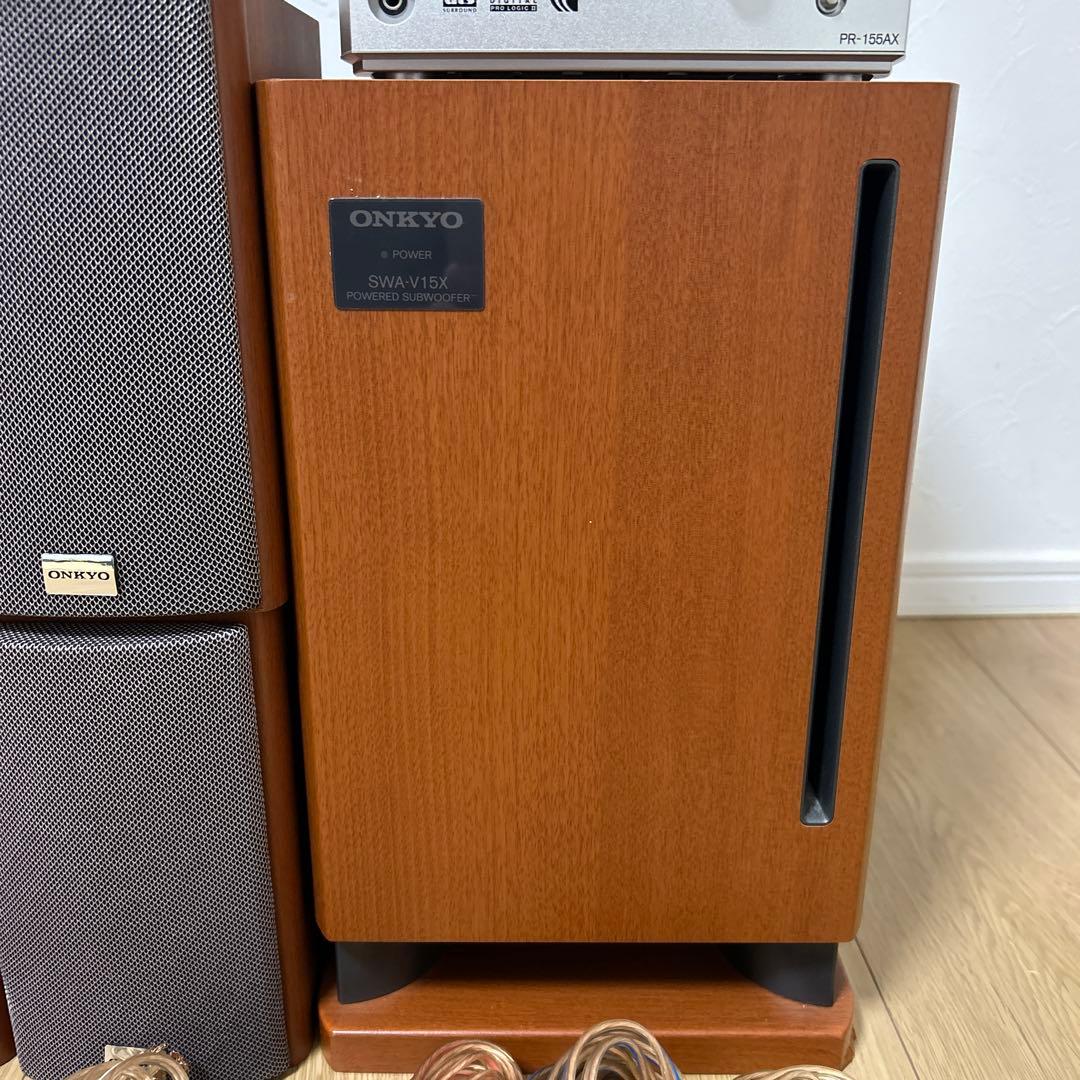ONKYO SWA-V15X PR-155AX ホームシアターシステム　オンキョ