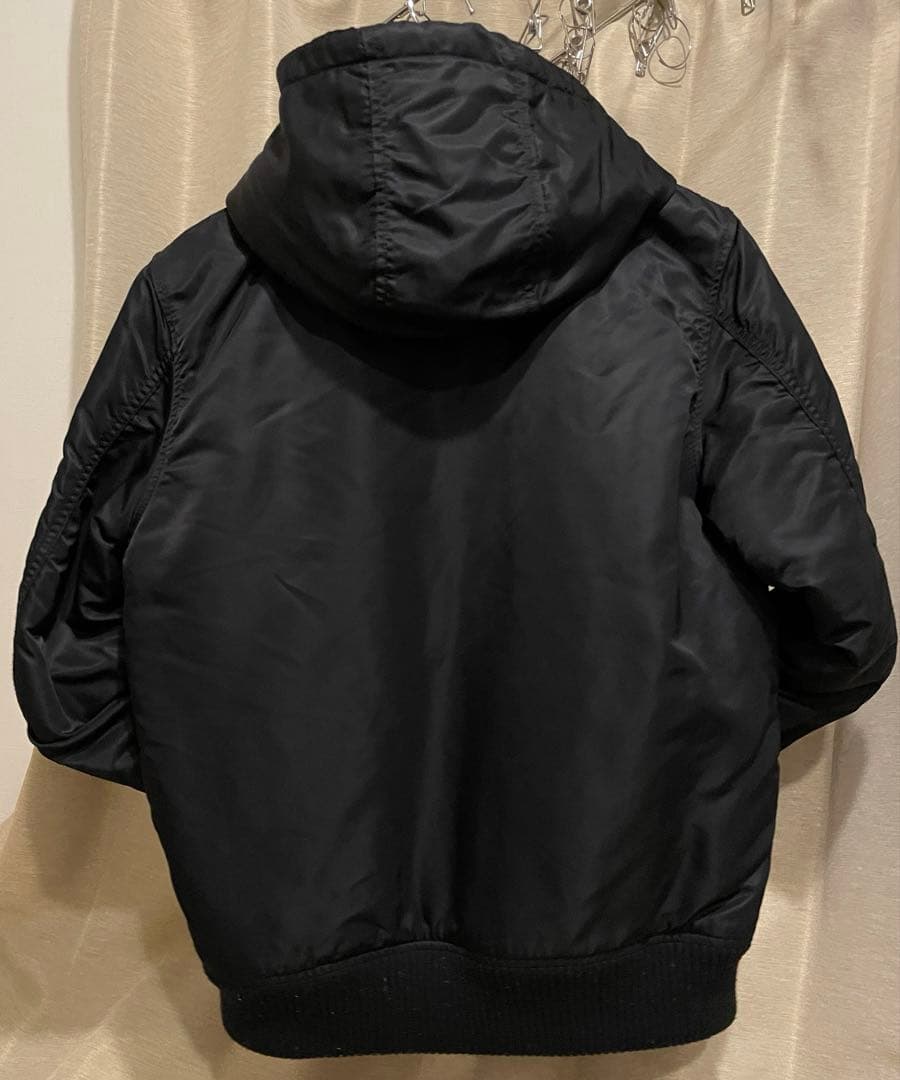 Alpha Industries フーデッドリブジャケット