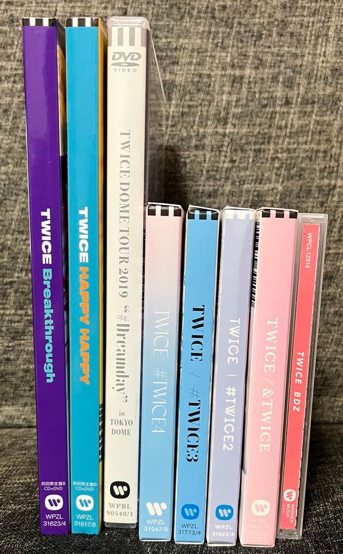 TWICE CD & DVD セット