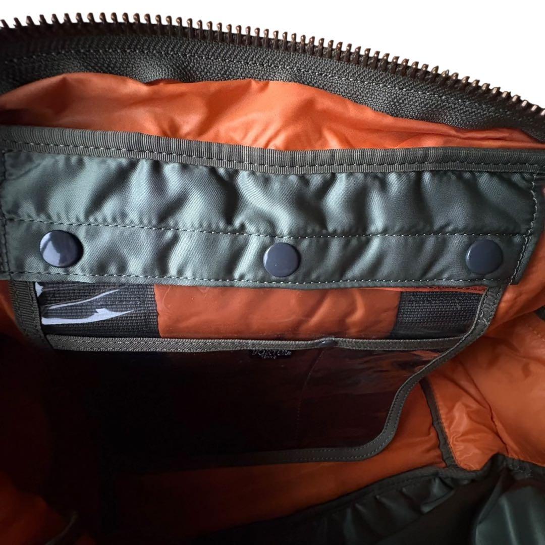 ✨美品✨ PORTER TANKER セージグリーン ダッフルバッグ メンズ