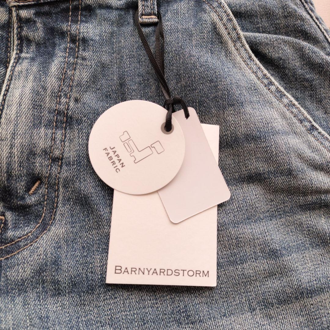 BARNYARDSTORM ライトブルー ストレートデニム